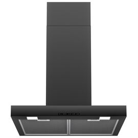 Hotte Airforce F53 S4 BL/A/60 Montée au mur Noir 630 m³/h