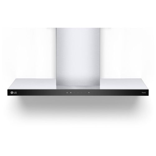 LG HCEZ3626S hotte Intégré Noir, Acier inoxydable A 600 m³/h