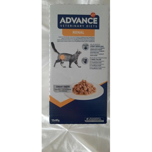 Sachets : Advance Veterinary Diets Chat Renal