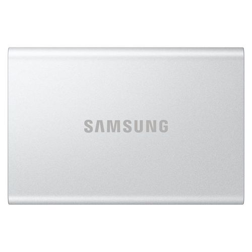 Samsung T7 Resurrected MU-PD1T0G - SSD - chiffré - 1 To - externe (portable) - USB 3.2 Gen 2 (USB-C connecteur) - AES 256 bits - argent