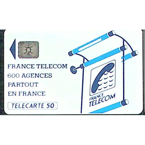 Télécarte Cordon 600 Agences Puce Sc5 Sans Entourage  50 Unités