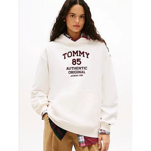 Sweat À Capuche Oversize 1985 À Logo