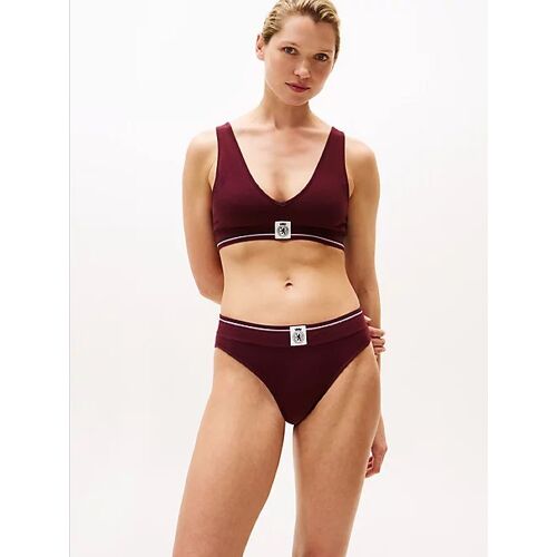 Bralette Triangle Côtelée À Blason Th
