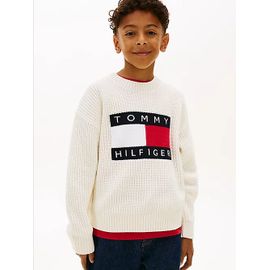 Pull Heritage En Maille Épaisse À Drapeau