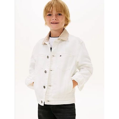 Veste Trucker Heritage En Denim À Logo