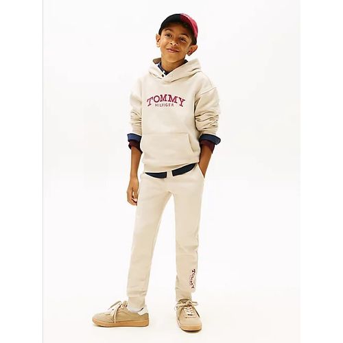 Jogging En Molleton Brossé À Logo Imprimé