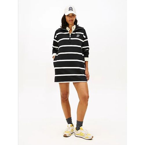 Robe Sweat Courte Décontractée Zippée