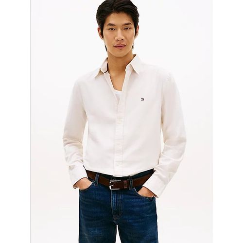 Chemise Coupe Standard En Lin Mélangé