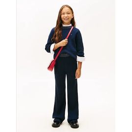 Pantalon Ample En Maille Torsadée Pailleté