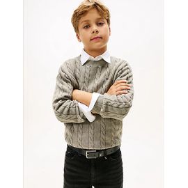 Pull Essential Torsadé À Col Ras-Du-Cou