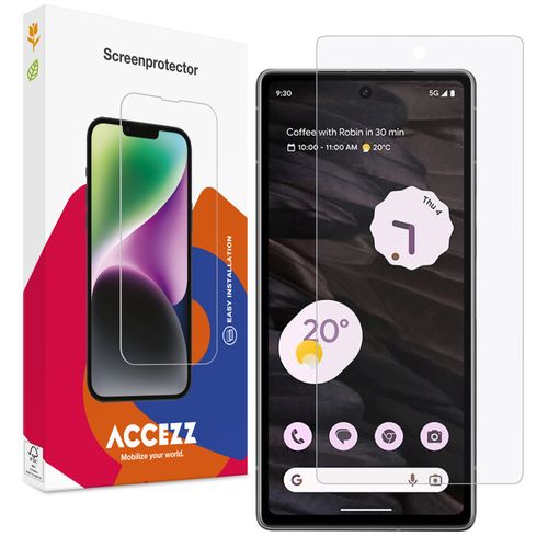 Accezz Protection d'écran en verre trempé Google Pixel 7a