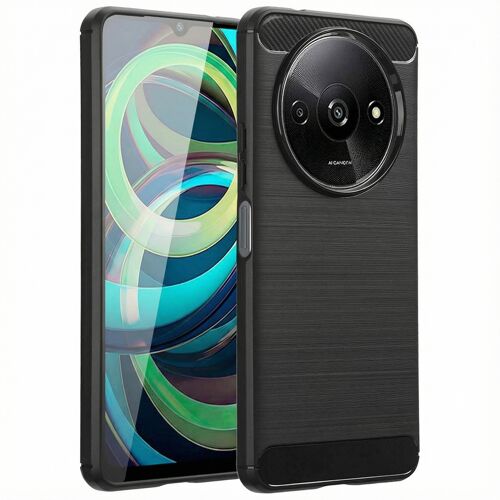 imoshion Coque Brushed Xiaomi Redmi A3 Noir