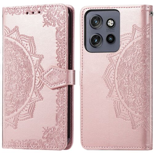 imoshion Etui de télephone Mandala Motorola Edge 60 Neo Rose Doré