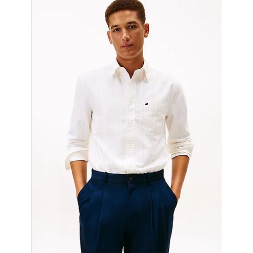 Chemise Coupe Standard À Rayures En Coton