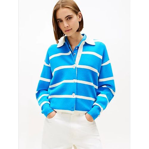 Cardigan Style Rugby Oversize En Laine
