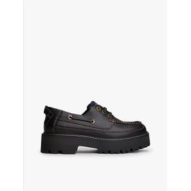 Chaussures Bateau Archive En Cuir Crantées