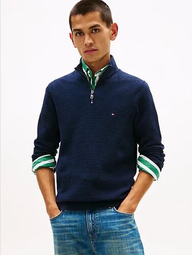 Pull Zippé À Col Cheminée