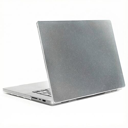 Selencia Coque Paillettes MacBook Pro 16 pouces (2021 / 2023 M3 / 2024 M4 / 2026 M5) Transparent
