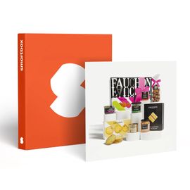 Coffret Incontournable Fauchon : Assortiment De Délices Salés Et Sucrés Livrés À Domicile - Smartbox - Coffret Cadeau Gastronomie