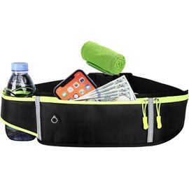 Sac Banane Porte Telephone Course A Pied, Smartphone Fitness Belt Bag, Banane De Sport Etanche, Reglable, Pour Sport, Jogging, Escalade, Courir, Randonnée, Pour Homme Femme, Noir