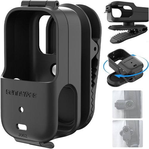 Jgd-Caméra Sac À Dos Clip Pour Dji Osmo Nano Accessoires, Fixation Rapide Support Caméra Chapeau Clip Horizontal-Vertical Sac À Dos Sangle Support Pour Dji Osmo Nano Accessoires, Rotation À 360