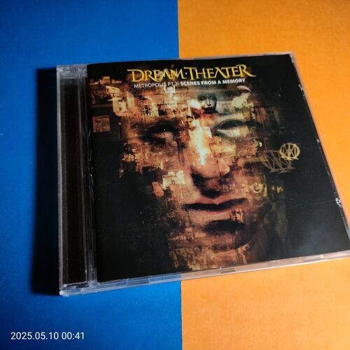 Dream Theater ‎– Metropolis Pt. 2: Scenes From A Memory Cd Rock Progressive Metal