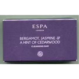 Mini Savon - " Espa London " - " Bergamot, Jasmine & A Hint Of Cedarwood " - 30 Grs 