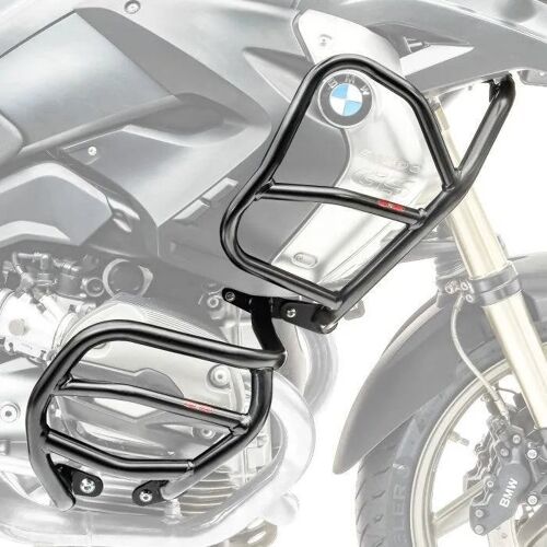 Pare Carter Set Xl4 Compatible Avec Bmw R 1200 Gs 08-12 Haut Et Bas Crashbar