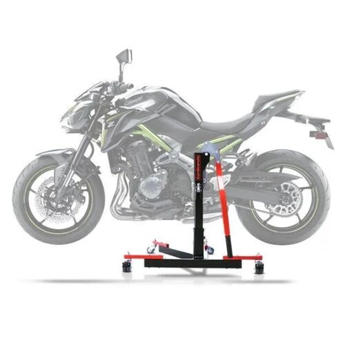 Lève Moto Centrale - Constands Power-Evo - Compatible Kawasaki Z 900 (2017-2025) - 300 Kg - Roulettes Doubles
