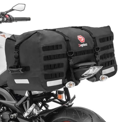 Sacoche De Selle Moto - Bagtecs Sx70 - 70l - Étanche - Polyester 500d - Noir