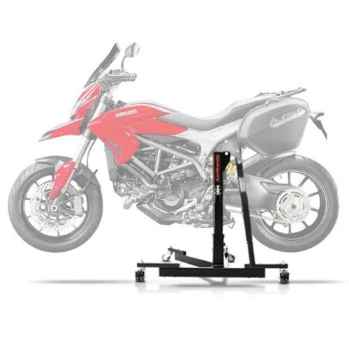 Lève Moto Centrale - Constands Power-Evo - Compatible Ducati Hyperstrada 13-15 - Capacité 300 Kg - Léger 17 Kg