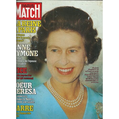 Paris Match 02/11/1979 La Reine Eliszabeth, Ludmilla & Oleg Protpopov, Guy Drut, Alice Saunier-Seite, Barbara Carrera, Nancy Grigor Jeannette Vermeersch,Philippe Chatel,Chedid, Charlebois,Vartan,Hardy