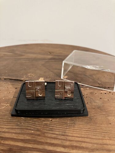 Paire De Boutons De Manchettes