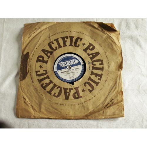 Jean Janet Mademoiselle Hortensia, Pigalle (Accompagné Par Alec Siniavine Et Son Ensemble)