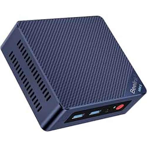 Mini PC Beelink Mini-S13, processeur Intel Twin Lake-N150 de 12¿ génération (jusqu¿à 3,6 GHz), mini-ordinateur avec Windows 11 Home, 16 Go de RAM, SSD 1 To, mini PC de bureau pour usage professionnel