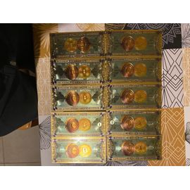 Billet De 1 Bitcoin Recouvert D?Or Fin 24k