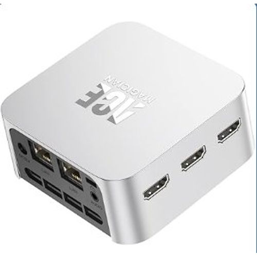 Mini PC Acemagician Intel Alder Lake N95 3,4 GHz, 16 Go de RAM DDR4, SSD M.2 512 Go, micro-ordinateur de bureau, UHD 4K, HDMI + DisplayPort, Wi-Fi double bande / Bluetooth 4.2 / Ethernet Gigabit¿