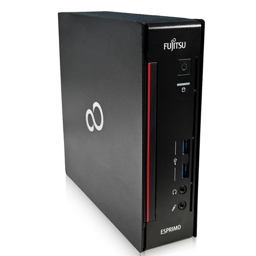 Fujitsu Esprimo Q556/2 ¿ Mini PC rapide avec Intel Core i5-6500T, ordinateur de bureau silencieux pour le travail et le multimédia, jusqu¿à 3,1 GHz, 8 Go de RAM DDR4¿
