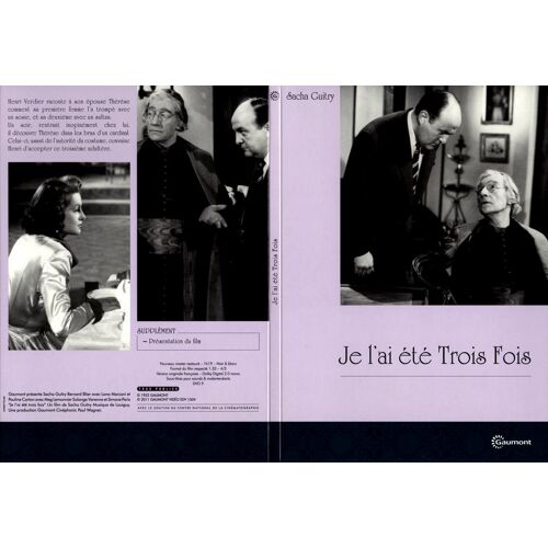 Je L'Ai Été Trois Fois - Sacha Guitry