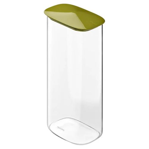 Guzzini Barattolo Vetro Borosilicato Fresh&style Rettangolare Verde 2.1lt