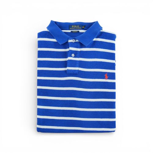 Reconditionné - Polo Manches Courtes Homme Bleu - Taille 2xl - Homme - Bleu