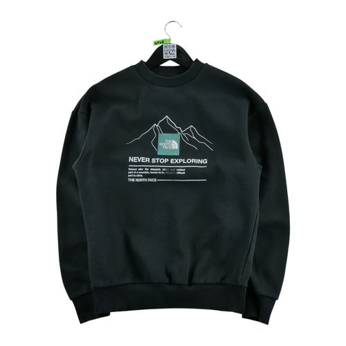 Reconditionné - Sweat Femme Manches Longues Noir The North Face - Col Rond - Taille Xs - Femme - Noir