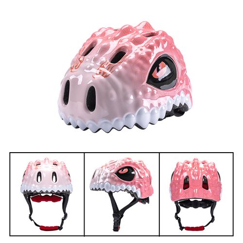 Casque De Vélo Enfant Léger - Casque Cartoon Réglable Respirant Pour Garçons Et Filles Protection Sécurité Skateboard Cyclisme Roller Sports Cyclisme - Rose(50-54cm)