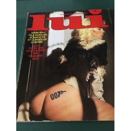 Lui Le Magazine De L Homme Moderne 214 Lala Dean James Bond Girl Nue