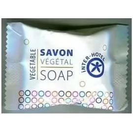 Mini Savon - Végétal - " Inter Hôtel " - Rond - 15 G 
