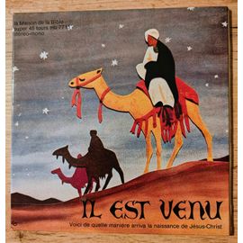 Vinyle 45t “Il Est Venu” – Hélène & Samuel Grandjean – La Maison De La Bible