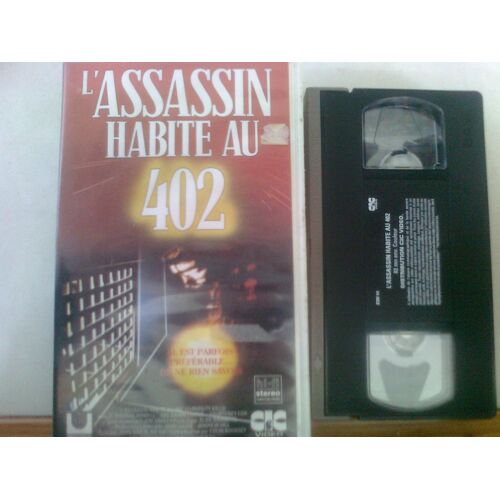 Cassette Vidéo Vhs - L'Assassin Habite Au 402 - C. Thomas Howell