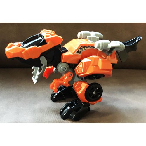 Switch & Go Dinos Fire - Super T-Rex transformer en voiture de course - Vtech