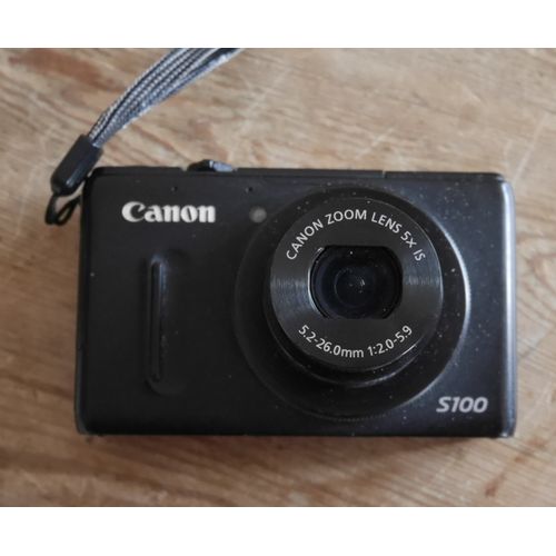 Canon S100 ¨Powershot. Appareil photo EN PANNE
