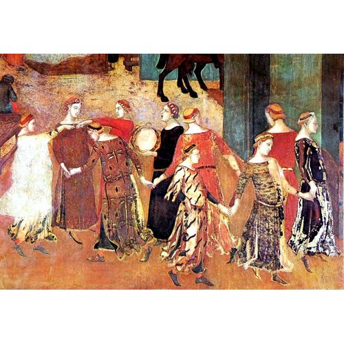 Lorenzetti Lot Cartes Postales Tableaux Peinture